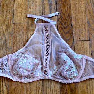 Victoria’s Secrete Pink Sheer Lace Bra